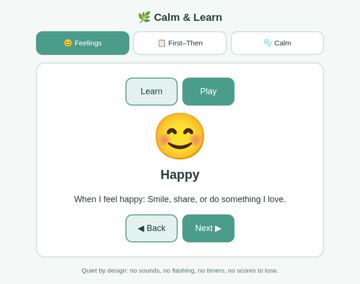 Calm & Learn preview