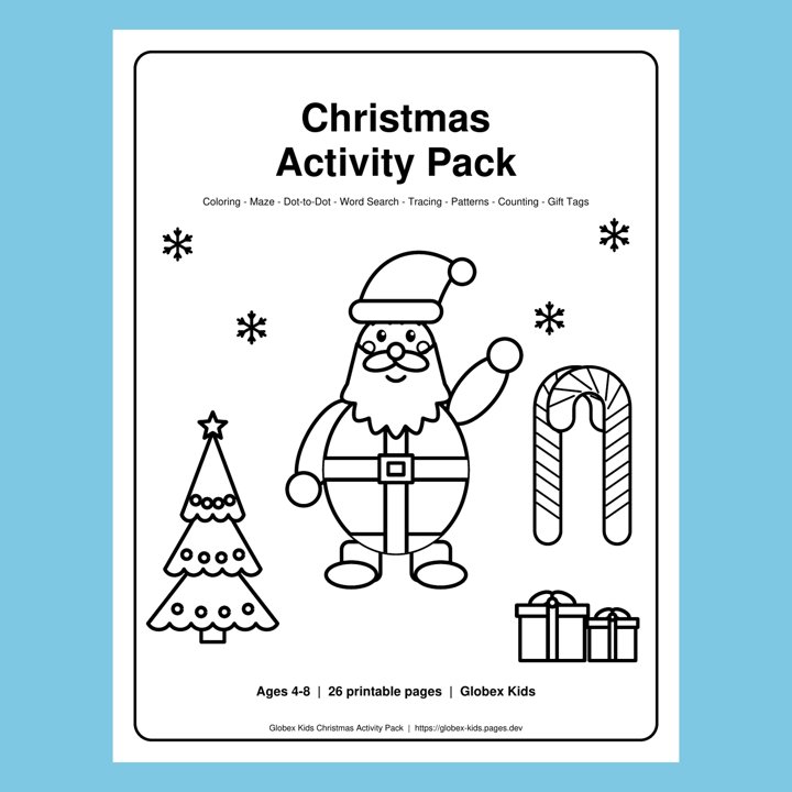 Christmas Activity Pack cover