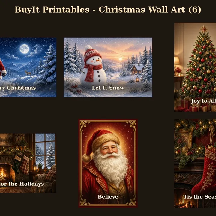 Christmas Wall Art cover