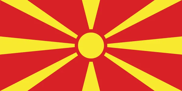 Flag of North Macedonia