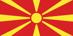 Flag of North Macedonia